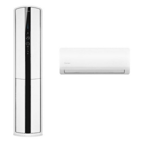   캐리어 에어로 A 멀티형에어컨 EASC-0161AAWMDG (52.8㎡+18.7㎡) 실외기포함 [전국기본설치비무료], 단품