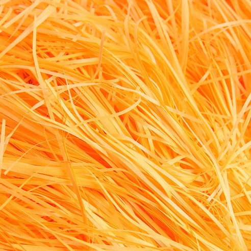쵸핑 스터핑 스타핑 주름쵸핑 포장부자재 500g 1kg, 일자쵸핑1kg-오렌지
