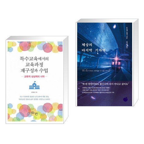 (서점추천) 특수교육에서의 교육과정 재구성과 수업 + 세상의 마지막 기차역 (전2권), 교육과실천