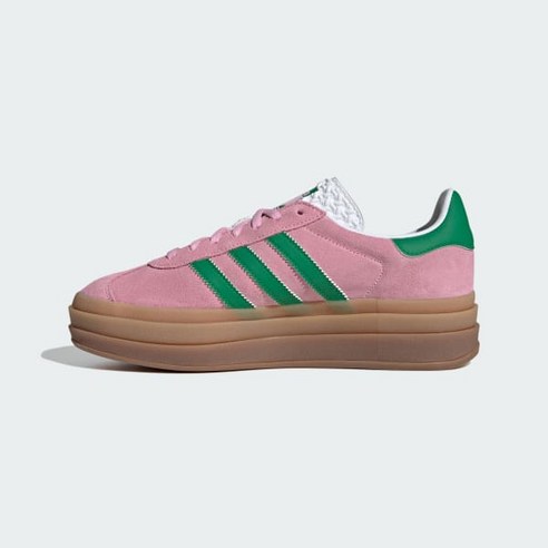 adidas 아디다스 가젤 볼드 W - 핑크:그린