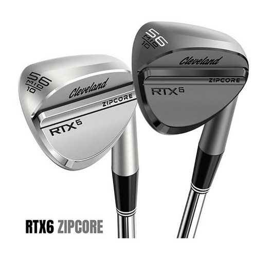 (클리브랜드) Cleverland RTX6 ZIPCORE 투어사틴 MID 10스틸 웨지 DG S200, 실버, 54도