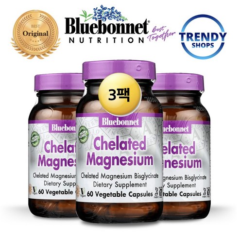 블루보넷킬레이트마그네슘 추천 블루보넷 킬레이트 마그네슘 60정 3팩 – 상품정보와 장단점 (인기 브랜드 순위, 가격 비교)