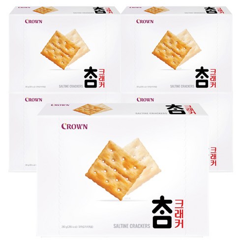 크라운 참크래커280g x 5개입, 1세트, 280g