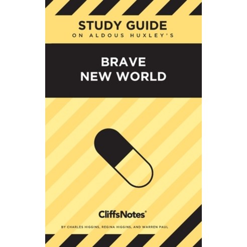 (영문도서) CliffsNotes on Huxley''s Brave New World: Literature Notes Paperback, English, 9798889159896