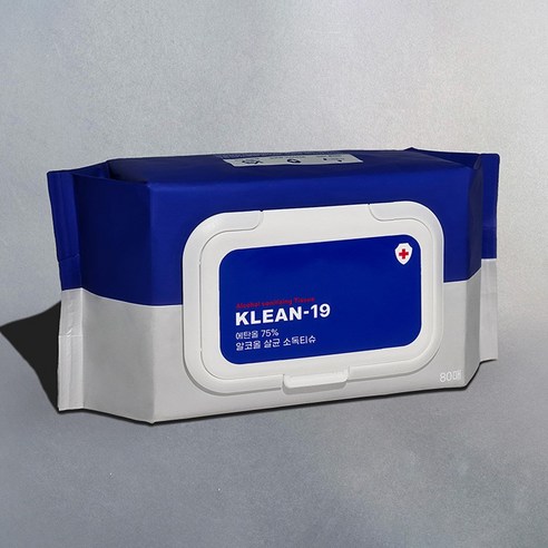 클린19 알콜 소독 티슈로 깨끗하고 안전한 일상을!