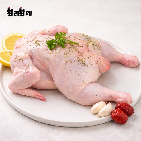 닭리닭매 국내산 신선냉장 통닭 백숙, 1개, 1100g