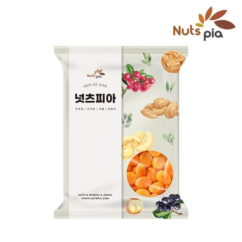 넛츠피아 건살구 건조 무화과 말랭이, 1개, 200g