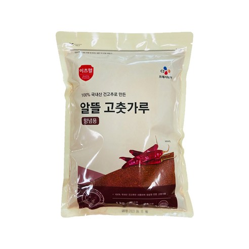 CJ 이츠웰 알뜰 고춧가루 양념용 1kg, 1개