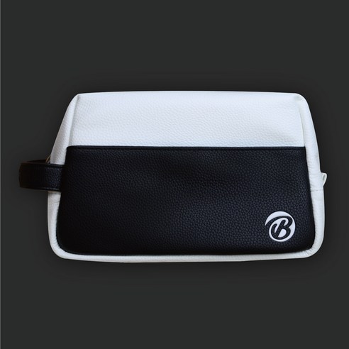 버디엑스 퍼펙트플러스 골프 파우치 (BIRDIE-X Perfect Plus Golf Pouch) 4color, 매트블랙, 1개