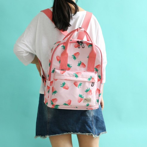 DFMEI 배낭 작은 Schoolbag 한국 스타일 하라주쿠 울산 배낭 작은 가방 다목적 여성 인쇄 방수 휴대용 작은 배낭