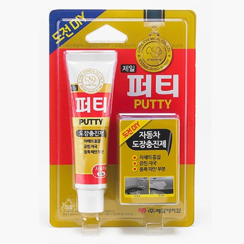   제일 퍼티 자동차 도장충진제, 90g, 1개