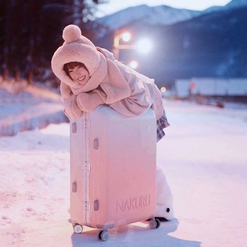 여행용 캐리어 이동 가방 내구성 휠 트롤리 케이스, 29인치 새벽색 대용량