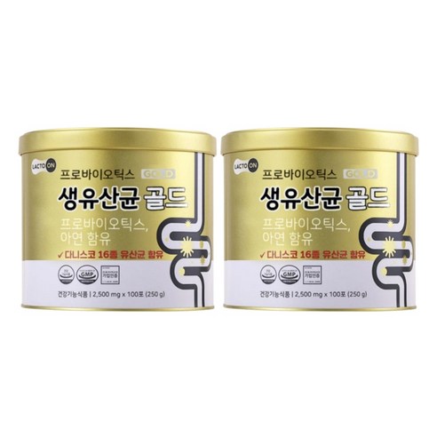 서울약사신협 프로바이오틱스 생유산균 골드, 250g, 2개