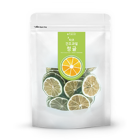타코 건조과일 청귤 25g, 단품, 1개