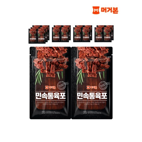 머거본 영양간식 민속통육포 200g x10, 단품