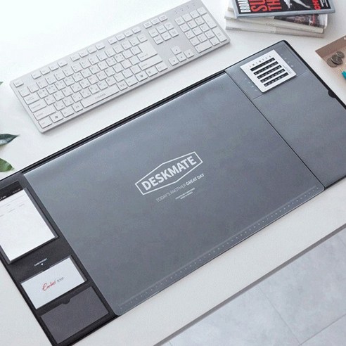 키밍 다용도 마우스 패드 H970, 블랙, 1개