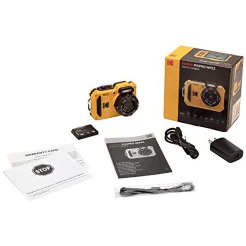 내구적이고 다용도의 Kodak PIXPRO WPZ2 카메라로 모험을 포착하세요.