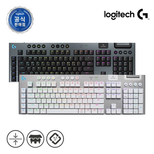 로지텍코리아 로지텍G G915 X 무선 게이밍 키보드, G915 X Tactile 블랙