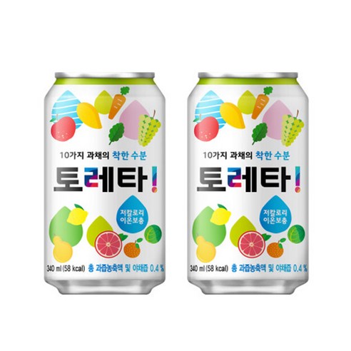 [안전박스포장] 토레타 340ml, 24개