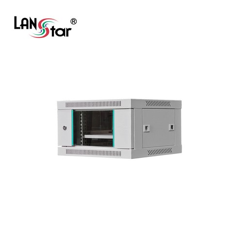 LANstar 미니허브랙 회색 240x400x400 4U LS-240HC, 1개