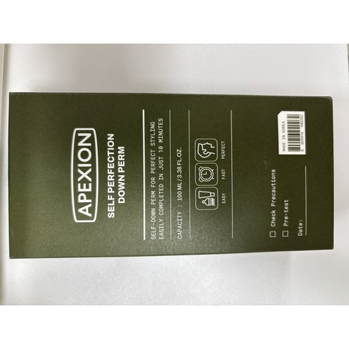 에펙션 셀프 퍼펙션 다운펌, 1개, 100ml