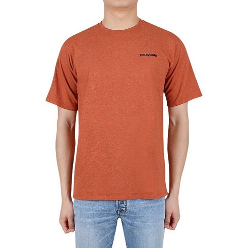 파타고니아  [파타고니아] 맨즈 P-6 리스판서빌리 반팔티 오렌지 (38504 QZCO)