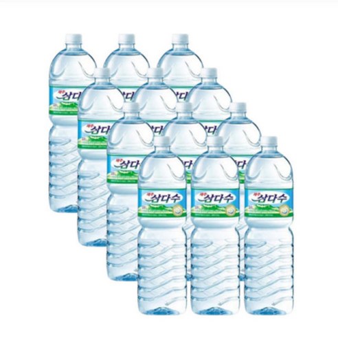 믿고 마시는 제주도 삼다수, 12개, 2000ml