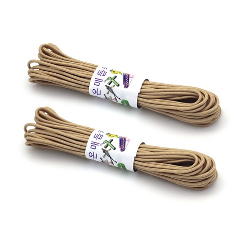 [라온매듭키트] 매듭 만들기끈 재료 스트링 2~2.3mm x 10yd 2개