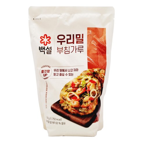 [백설]우리밀 부침가루, 1개, 500g