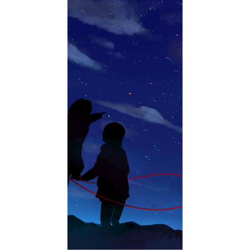 세로 대형 너의이름은 보석십자수 DIY 키트 7종, 45*65cm, N-7