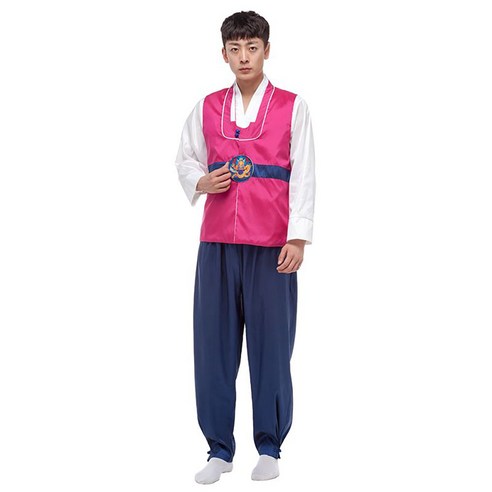 ROYALBELLE 남성 한복 개량한복 공연한복 전통한복 Y011108