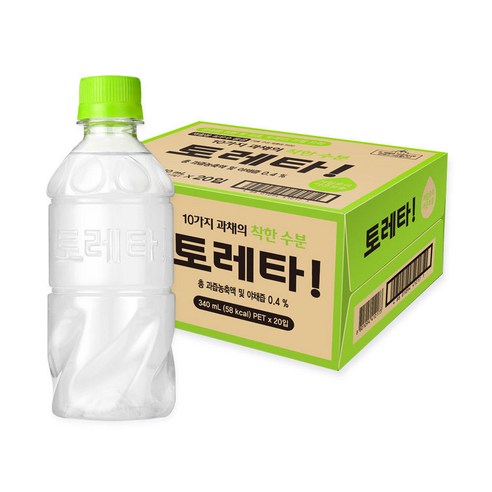 토레타 500ml 24개, 무라벨 340ml