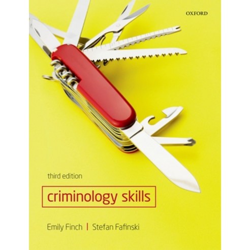(영문도서) Criminology Skills Paperback, Oxford University Press, USA, English, 9780198799818