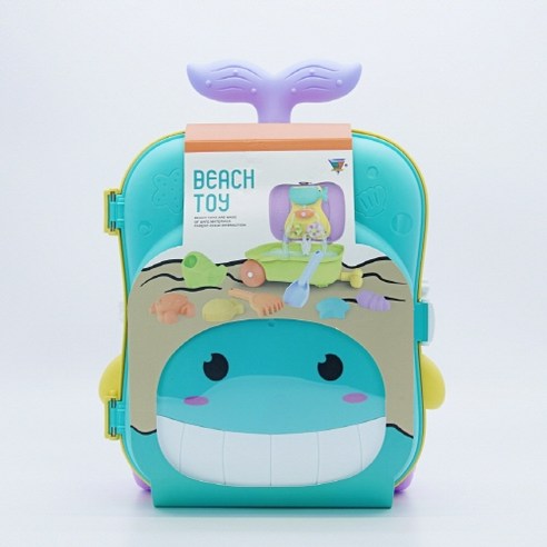 토이토 고래 캐리어 모래놀이 장난감 세트: 상상력과 즐거움을 가득 담은 특별한 여행