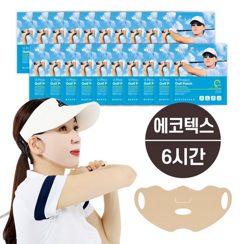 [매드포코스] V 프로텍트 골프패치 (남성용), 4개