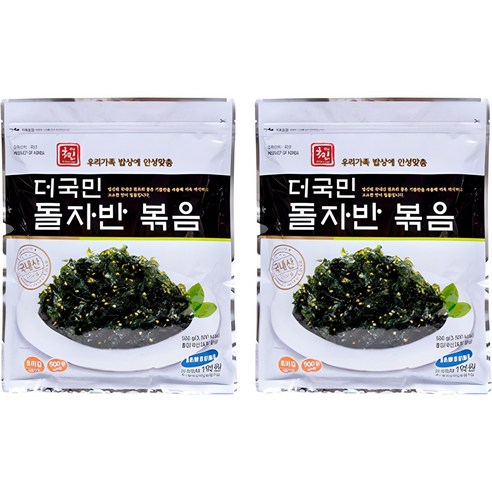 더국민 돌자반 볶음