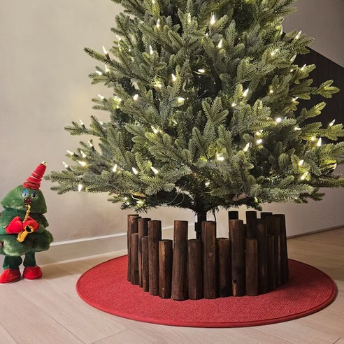 안전하고 아름다운 크리스마스, 다앤몰 트리 매트와 함께