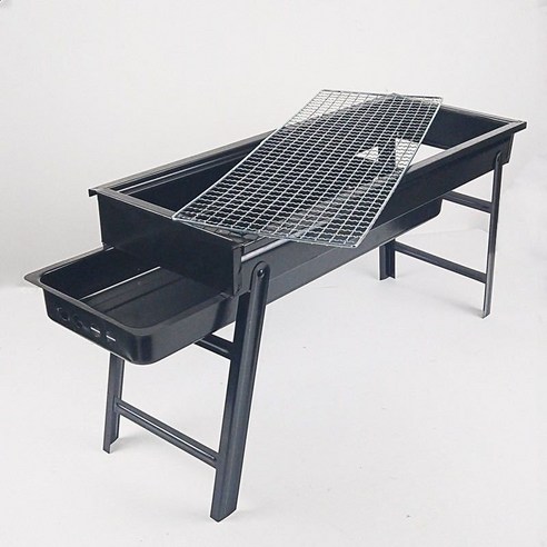 3인 5인 아웃도어 휴대용 두꺼운 접이식 그릴, 60CMx22CMx31.5CM, 1개