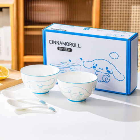 산리오 캐릭터와 함께하는 행복한 식탁