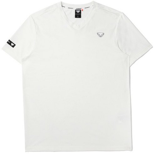 다이나핏 백화점 정품 남성 데일리 화이트 컬러 심플 디자인 반팔 티셔츠 YMM22233_W3