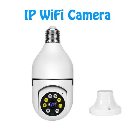 WIF 감시 보안 모니터 CCTV 카메라 무선 IP HD IR 나이트 비전 팬 틸트 모션 네트워크 감지 스마트 홈, [02] White