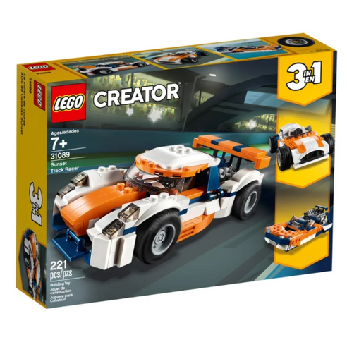레고 크리에이터 선셋 트랙 레이서 완구 31089, 혼합 색상
