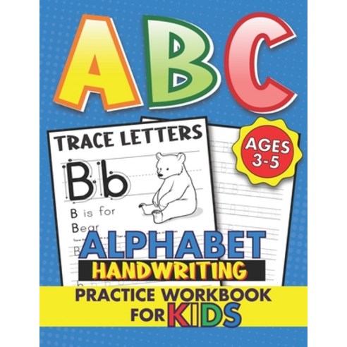 ABC trace letters Alphabet Handwriting Practice workbook for kids ages ...