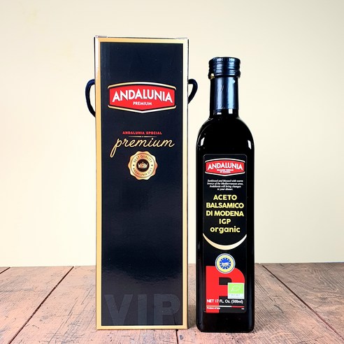 안달루니아 모데나 유기농 발사믹 식초, 5개, 500ml