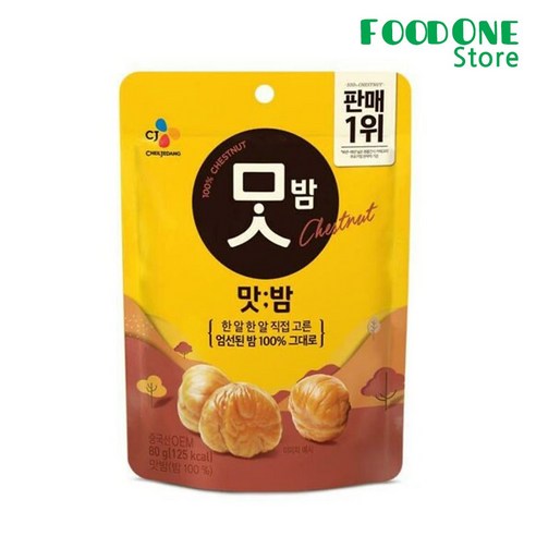 CJ제일제당 맛밤, 80g, 24개