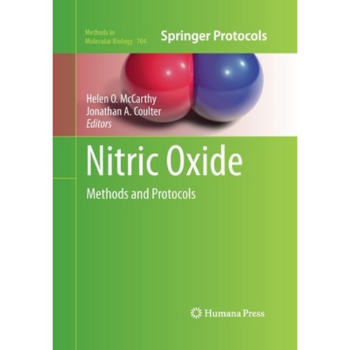 (영문도서) Nitric Oxide: Methods and Protocols Paperback, Humana, English, 9781493957910