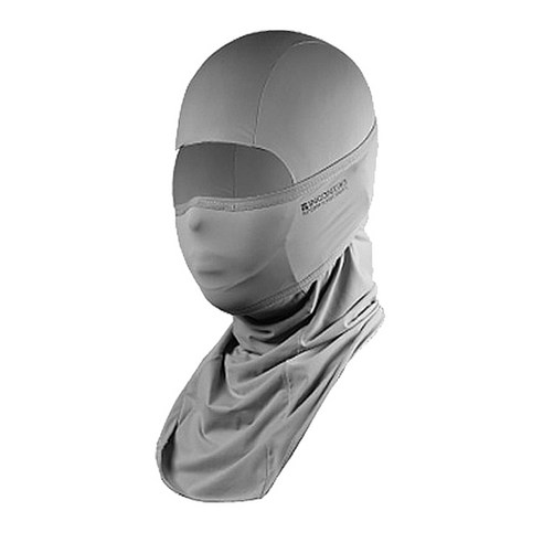인콘트로 김서림 방지 3D 입체형 쿨 바라클라바, 솔리드그레이, 1개
