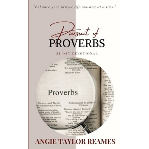 Pursuit of Proverbs: 31 Day Devotional Paperback, Pure Thoughts Publishing, LLC, English, 9781943409969