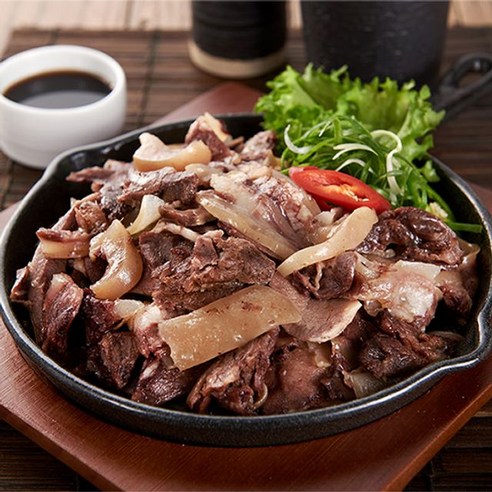 [자연맛남] 군포식 돈 모듬내장(족발양념) 500g, 1개 돈내장