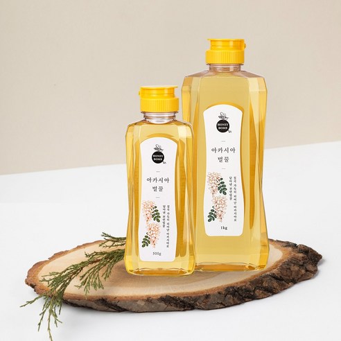 [부드럽고 맑은 맛] 천연벌꿀 100% 허니밤 튜브형 벌꿀 (500g), 아까시꿀 – 향기로운 꿀의 맛을 담은 1개 허니구